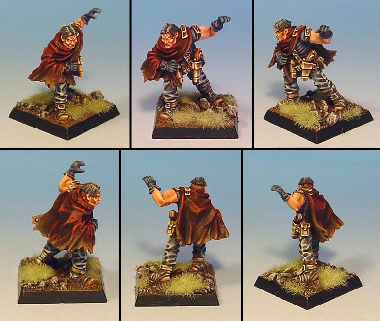 James Wappel Miniature Painting Privateer Press, Iron Kingdoms RPG miniatures